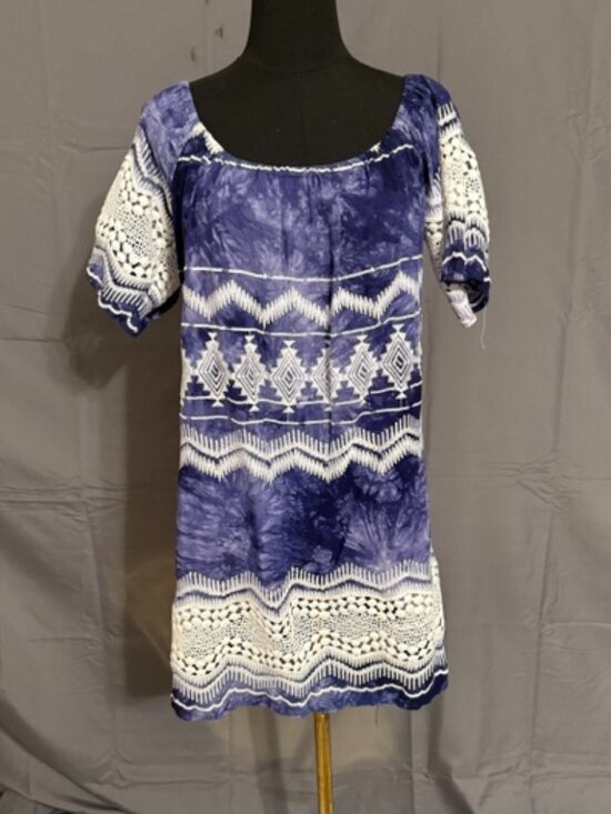 La Blanca Tops - LA BLANCA Tie Dye Tunic Blouse Size M
